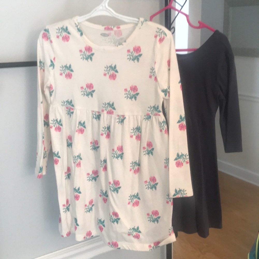 2 OLD NAVY LONG SLEEVE DRESSES